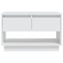 TV stand made of white plywood 70x41x44 cm by vidaXL, TV Furniture - Ref: Foro24-809494, Price: 56,99 €, Discount: %