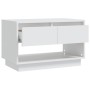 TV stand made of white plywood 70x41x44 cm by vidaXL, TV Furniture - Ref: Foro24-809494, Price: 56,99 €, Discount: %