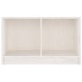 Massiver TV-Schrank aus weißem Kiefernholz, 70 x 33 x 42 cm von vidaXL, TV-Möbel - Ref: Foro24-809943, Preis: 33,46 €, Rabatt: %