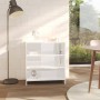 Glossy white plywood sideboard 70x40.5x75 cm by vidaXL, Sideboards - Ref: Foro24-809761, Price: 55,99 €, Discount: %