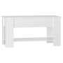 Glossy white plywood coffee table 101x49x52 cm by vidaXL, Coffee table - Ref: Foro24-809707, Price: 79,68 €, Discount: %