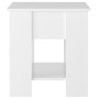 Glossy white plywood coffee table 101x49x52 cm by vidaXL, Coffee table - Ref: Foro24-809707, Price: 79,68 €, Discount: %