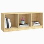 Solid pine wood TV cabinet 104x33x41 cm by vidaXL, TV Furniture - Ref: Foro24-809960, Price: 56,80 €, Discount: %