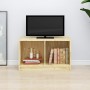 Solid pine wood TV cabinet 70x33x42 cm by vidaXL, TV Furniture - Ref: Foro24-809942, Price: 37,99 €, Discount: %