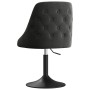 Dark Gray Velvet Kitchen Stool by vidaXL, Kitchen stools - Ref: Foro24-339476, Price: 86,78 €, Discount: %