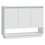 Aparador de madera contrachapada blanco 97x31x75 cm de vidaXL, Aparadores - Ref: Foro24-809530, Precio: 77,94 €, Descuento: %