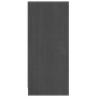 Aparador madera maciza de pino gris 70x33x76 cm de vidaXL, Aparadores - Ref: Foro24-809950, Precio: 42,39 €, Descuento: %