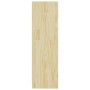 Estantería de madera maciza de pino 70x33x110 cm de vidaXL, Librerías y estanterías - Ref: Foro24-809954, Precio: 92,81 €, De...