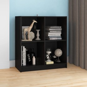 Aparador madera maciza de pino negro 70x33x76 cm de vidaXL, Aparadores - Ref: Foro24-809952, Precio: 47,99 €, Descuento: %