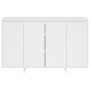 Weißes Sperrholz-Sideboard 120x41x75 cm von vidaXL, Sideboards - Ref: Foro24-809602, Preis: 130,99 €, Rabatt: %