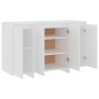 White plywood sideboard 120x41x75 cm by vidaXL, Sideboards - Ref: Foro24-809602, Price: 132,19 €, Discount: %