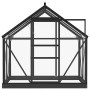 Anthracite gray aluminum glass greenhouse 155x103x191cm by vidaXL, Greenhouses - Ref: Foro24-3082333, Price: 571,99 €, Discou...