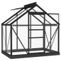 Anthracite gray aluminum glass greenhouse 155x103x191cm by vidaXL, Greenhouses - Ref: Foro24-3082333, Price: 571,99 €, Discou...