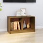 Solid pine wood TV stand in honey brown color, measuring 70x33x42 cm. by vidaXL, TV Furniture - Ref: Foro24-809945, Price: 35...