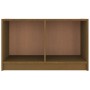 Mueble de TV de madera maciza de pino marrón miel 70x33x42 cm de vidaXL, Muebles TV - Ref: Foro24-809945, Precio: 35,22 €, De...