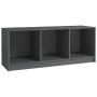 TV-Schrank aus massivem, grauem Kiefernholz, 104 x 33 x 41 cm von vidaXL, TV-Möbel - Ref: Foro24-809962, Preis: 58,61 €, Raba...