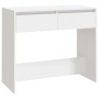 Mesa consola de madera contrachapada blanco 89x41x76,5 cm de vidaXL, Mesas auxiliares - Ref: Foro24-809566, Precio: 65,41 €, ...