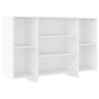 White plywood sideboard 120x30x75 cm by vidaXL, Sideboards - Ref: Foro24-809620, Price: 73,02 €, Discount: %