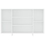 White plywood sideboard 120x30x75 cm by vidaXL, Sideboards - Ref: Foro24-809620, Price: 73,02 €, Discount: %