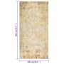 Yellow flat weave outdoor rug 100x200 cm by vidaXL, Outdoor protectors - Ref: Foro24-317045, Price: 40,31 €, Discount: %