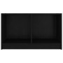 Solid black pine wood TV cabinet 70x33x42 cm by vidaXL, TV Furniture - Ref: Foro24-809946, Price: 33,47 €, Discount: %