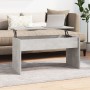 Mesa de centro contrachapada gris hormigón 102x50,5x52,5 cm de vidaXL, Mesas de centro - Ref: Foro24-809633, Precio: 71,03 €,...