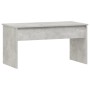 Mesa de centro contrachapada gris hormigón 102x50,5x52,5 cm de vidaXL, Mesas de centro - Ref: Foro24-809633, Precio: 71,03 €,...