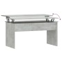 Mesa de centro contrachapada gris hormigón 102x50,5x52,5 cm de vidaXL, Mesas de centro - Ref: Foro24-809633, Precio: 71,03 €,...