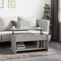 Concrete gray plywood coffee table 102x50x52.5cm by vidaXL, Coffee table - Ref: Foro24-809651, Price: 78,01 €, Discount: %