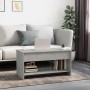 Concrete gray plywood coffee table 102x50x52.5cm by vidaXL, Coffee table - Ref: Foro24-809651, Price: 78,01 €, Discount: %