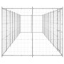 Galvanized steel outdoor kennel 21.78 m² by vidaXL, Dog kennels and fences - Ref: Foro24-3082311, Price: 683,76 €, Discount: %