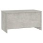 Mesa de centro madera ingeniería gris hormigón 102x55,5x52,5 cm de vidaXL, Mesas de centro - Ref: Foro24-809669, Precio: 79,1...