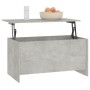 Mesa de centro madera ingeniería gris hormigón 102x55,5x52,5 cm de vidaXL, Mesas de centro - Ref: Foro24-809669, Precio: 79,1...