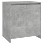 Aparador de madera contrachapada gris hormigón 70x41x75 cm de vidaXL, Aparadores - Ref: Foro24-809741, Precio: 65,75 €, Descu...