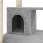 Rascador para gatos con postes de sisal gris claro 183 cm de vidaXL, Mobiliario para gatos - Ref: Foro24-171483, Precio: 81,9...