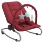 Baby-Schaukelhängematte aus rotem Stahl von vidaXL, Schaukelstühle und Babystühle - Ref: Foro24-10251, Preis: 53,54 €, Rabatt: %