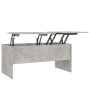 Mesa de centro contrachapada gris hormigón 102x50,5x46,5 cm de vidaXL, Mesas de centro - Ref: Foro24-809723, Precio: 101,75 €...