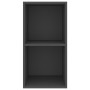 Grauer TV-Wandschrank aus Sperrholz, 37 x 37 x 72 cm von vidaXL, TV-Möbel - Ref: Foro24-805473, Preis: 32,11 €, Rabatt: %