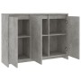 Aparador de madera contrachapada gris hormigón 102x33x75 cm de vidaXL, Aparadores - Ref: Foro24-809777, Precio: 106,35 €, Des...