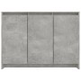 Aparador de madera contrachapada gris hormigón 102x33x75 cm de vidaXL, Aparadores - Ref: Foro24-809777, Precio: 106,35 €, Des...