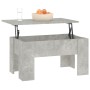 Concrete gray plywood coffee table 79x49x41 cm by vidaXL, Coffee table - Ref: Foro24-809696, Price: 58,99 €, Discount: %