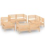 Garden furniture set 8 pieces solid pine wood by vidaXL, Garden sets - Ref: Foro24-3082427, Price: 391,77 €, Discount: %