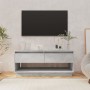 Mueble para TV madera contrachapada gris hormigón 102x41x44 cm de vidaXL, Muebles TV - Ref: Foro24-809489, Precio: 64,99 €, D...