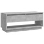 TV stand made of gray concrete plywood 102x41x44 cm by vidaXL, TV Furniture - Ref: Foro24-809489, Price: 65,24 €, Discount: %