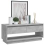 TV stand made of gray concrete plywood 102x41x44 cm by vidaXL, TV Furniture - Ref: Foro24-809489, Price: 65,24 €, Discount: %