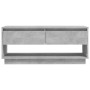 TV stand made of gray concrete plywood 102x41x44 cm by vidaXL, TV Furniture - Ref: Foro24-809489, Price: 65,24 €, Discount: %