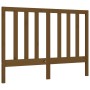 Honey brown solid wood bed frame and headboard 140x200 cm by vidaXL, Beds and slatted bases - Ref: Foro24-3193794, Price: 149...