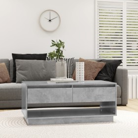 Couchtisch Sperrholz grau Beton 102,5x55x44cm von vidaXL, Couchtisch - Ref: Foro24-809507, Preis: 115,99 €, Rabatt: %