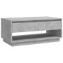 Gray concrete plywood coffee table 102.5x55x44cm by vidaXL, Coffee table - Ref: Foro24-809507, Price: 122,51 €, Discount: %