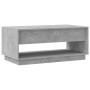 Gray concrete plywood coffee table 102.5x55x44cm by vidaXL, Coffee table - Ref: Foro24-809507, Price: 122,51 €, Discount: %